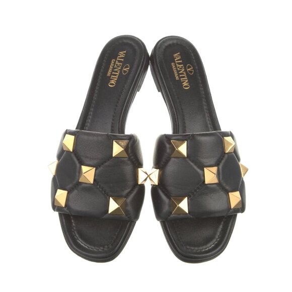 Valentino Roman Stud Slides, Size 37 - Picture 1 of 12